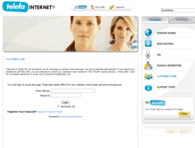Tablet Screenshot of my.telefa.com